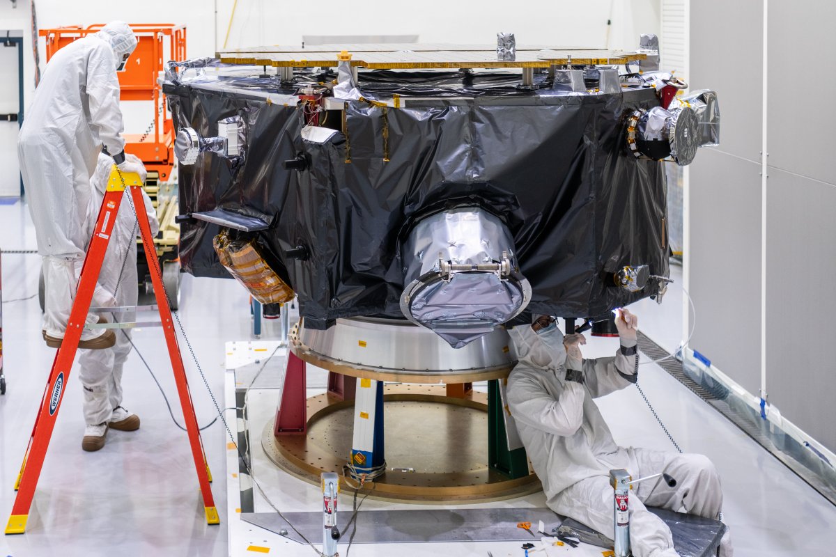 SpaceXによるNASA/NOAA向けIMAPライドシェア打ち上げ準備（Falcon 9 / IMAP）